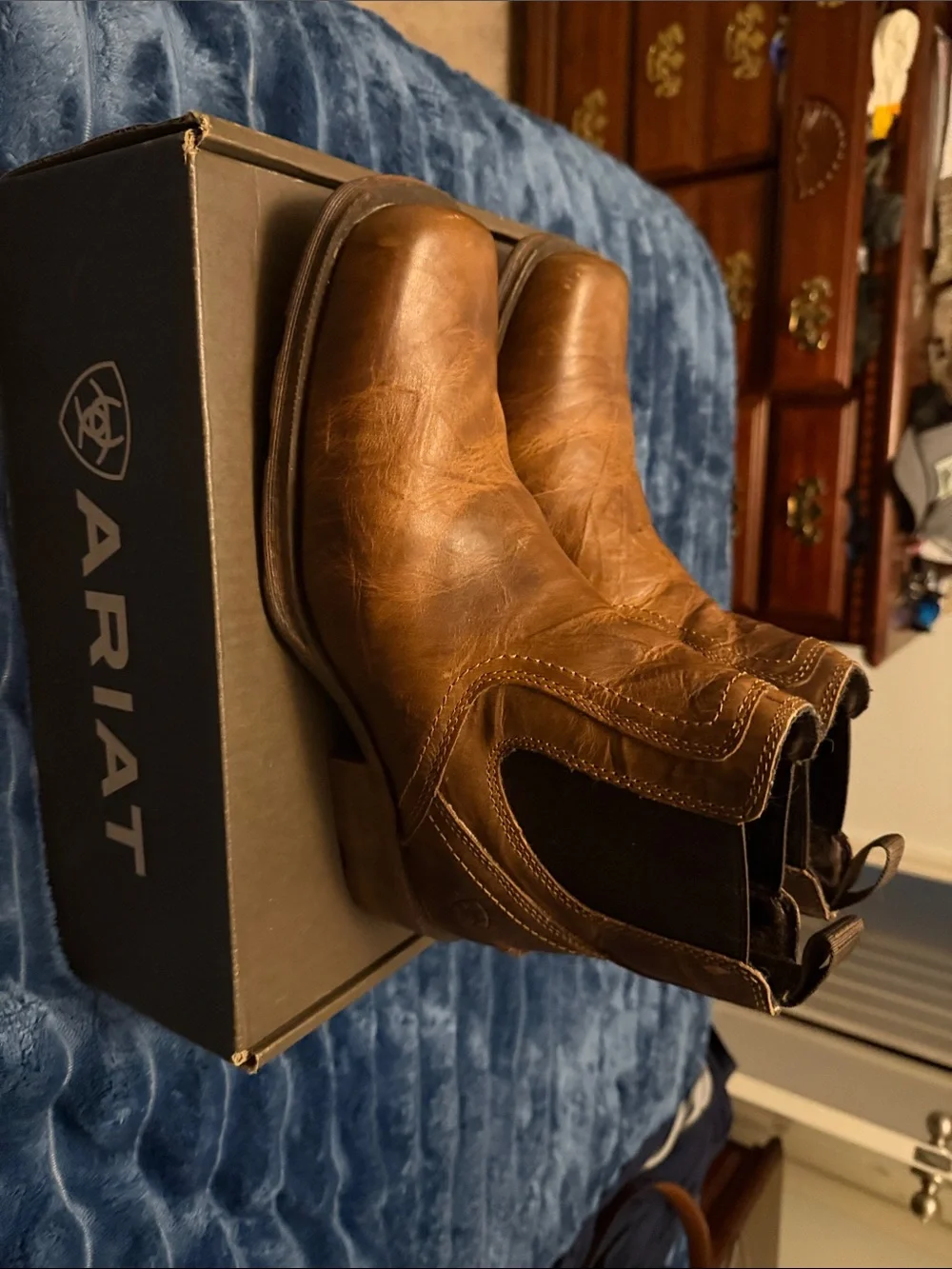 Ariat Men’s Brown Chukka Chelsea Boots 10ee wide